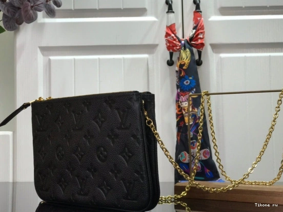 Affordable VUITTON POCHETTE ZIP LOUIS DOUBLE 0812